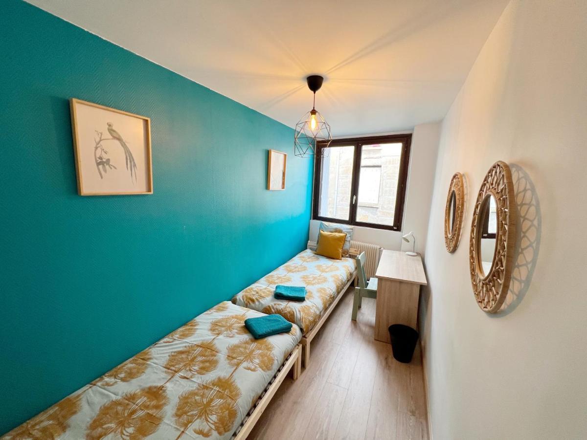 圣艾蒂安116 Chic & Cosy Grand Appart Moderne 65M2 Hypercentre Wifi Smart Tv Netflix公寓 外观 照片