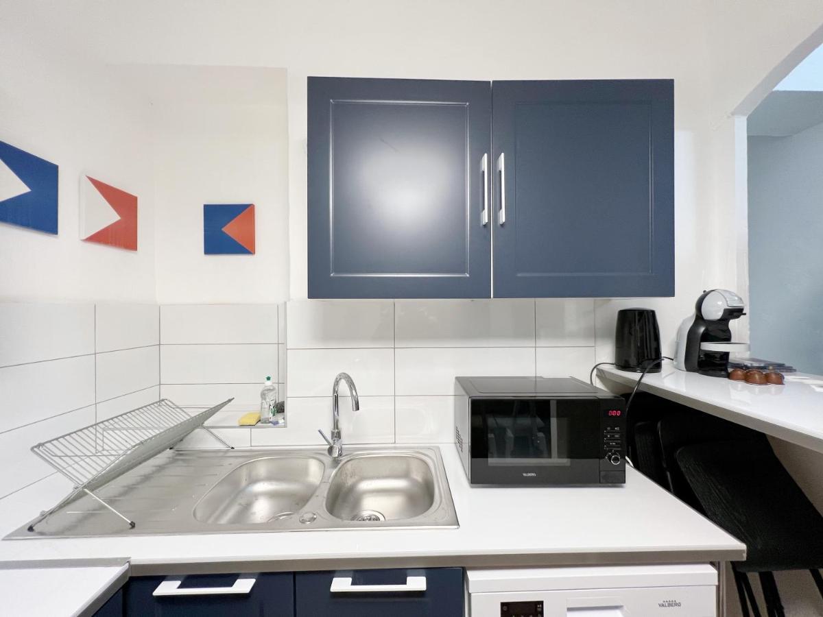 圣艾蒂安116 Chic & Cosy Grand Appart Moderne 65M2 Hypercentre Wifi Smart Tv Netflix公寓 外观 照片